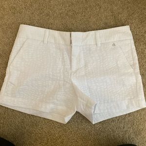 White Calvin Klein shorts